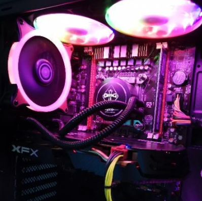 吃鸡电脑台式电脑组装机RX580显卡i7级多线程游戏直播主